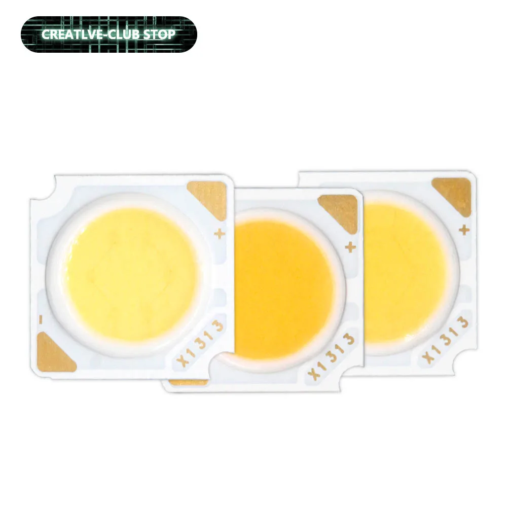 Bridgelux 10 sztuk/partia 3W 5W 7W 10W 300mA Dźwięczek LED Źródło Światła LED COB Dużej Mocy 13mm Żarówka Lampa Reflektor Downlight