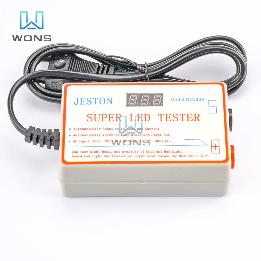 Wysoka jakość 0-300V wyjście TV LED Tester podświetlenia Chip LED spawanie miernik testowy Tester tylne światło LED Tester Tester koralików LED