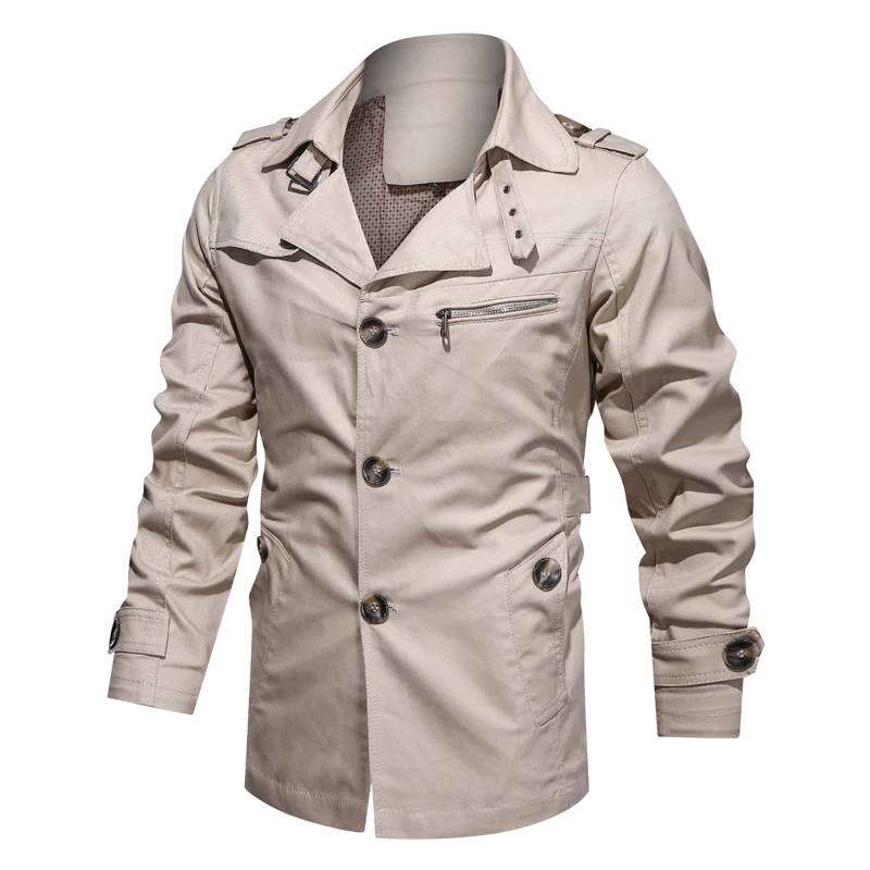 

Autumn Jackets Men Military Cargo Jackets Tactical Air Force Business Coat Pilot Bomber Jackets Outerwear Men Brand Clothing