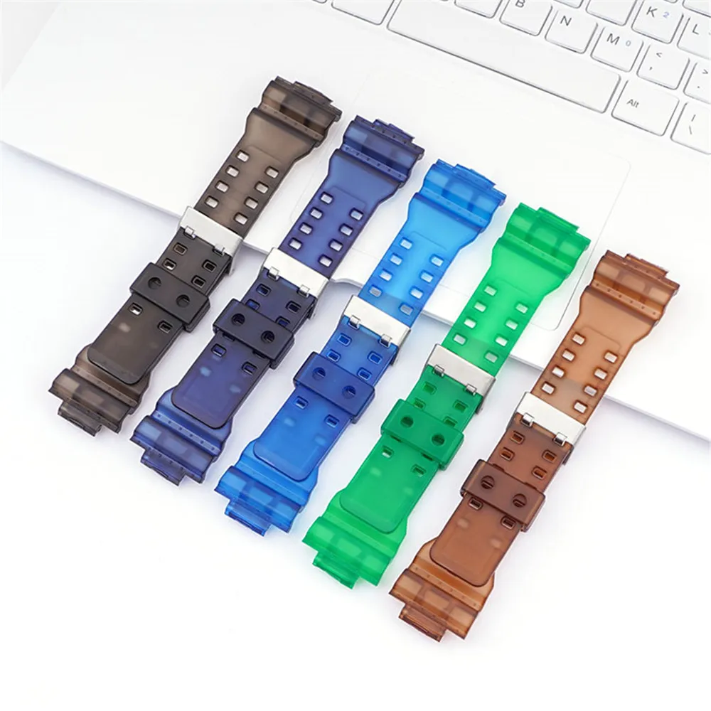 Silicone Watch Band for Casio G-Shock GA-100/110/120/150/200/300/400/700 GD-100/110/120 G-8900 GW-8900 Wrist Strap Bracelet