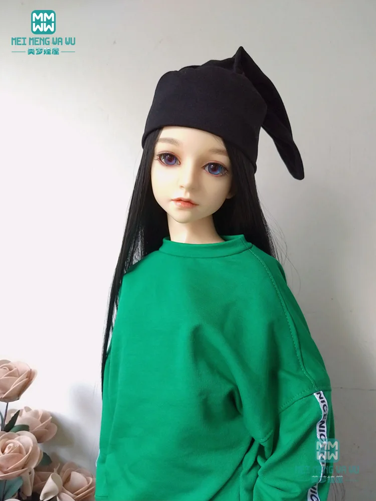 58cm 1/3 BJD dolls clothes Fashion Sports hoodie Denim miniskirt