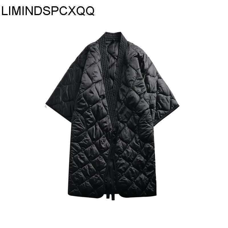 Parka Jacket Coat Long Autumn Winter Women Down Female Large Female Female 2024 Lady Outwear Quilted Kimono Cotton-padded