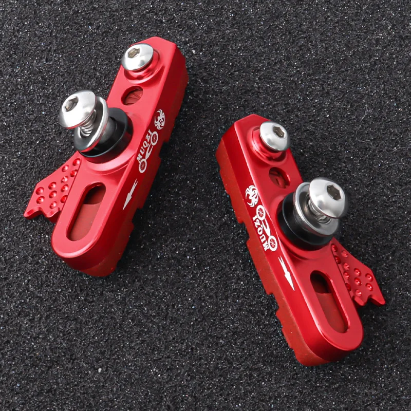 MUQZI Carbon Wheel Pads MTB Road Folding Bicycle Caliper Brake Block For Carbon Wheels Brake Shoes Brake Pads