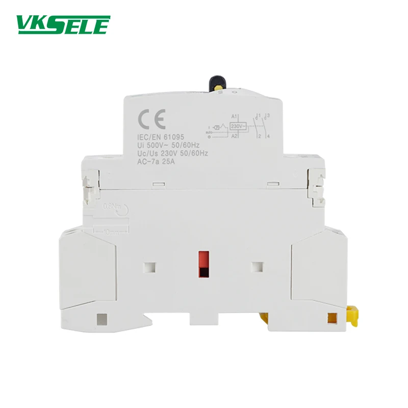 KCT-25M 25A Manual type 2NO or 2NC 24V 220V Household magnetic contactor