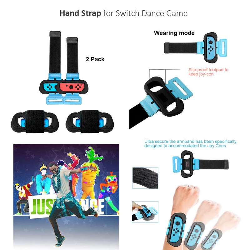 Accesorios de juego de Control de movimiento 10 en 1 para Nintendo Switch Golf Club, juego de pulsera de baile, raqueta de tenis para NS Switch OLED