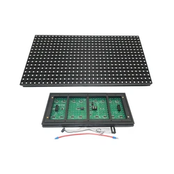 P10 zewnętrzny ekran LED Panel modułu znak na szybę sklep IP65 320*160mm 32*16 pikseli RGB pełna/pojedynczy kolor matrycy DIY