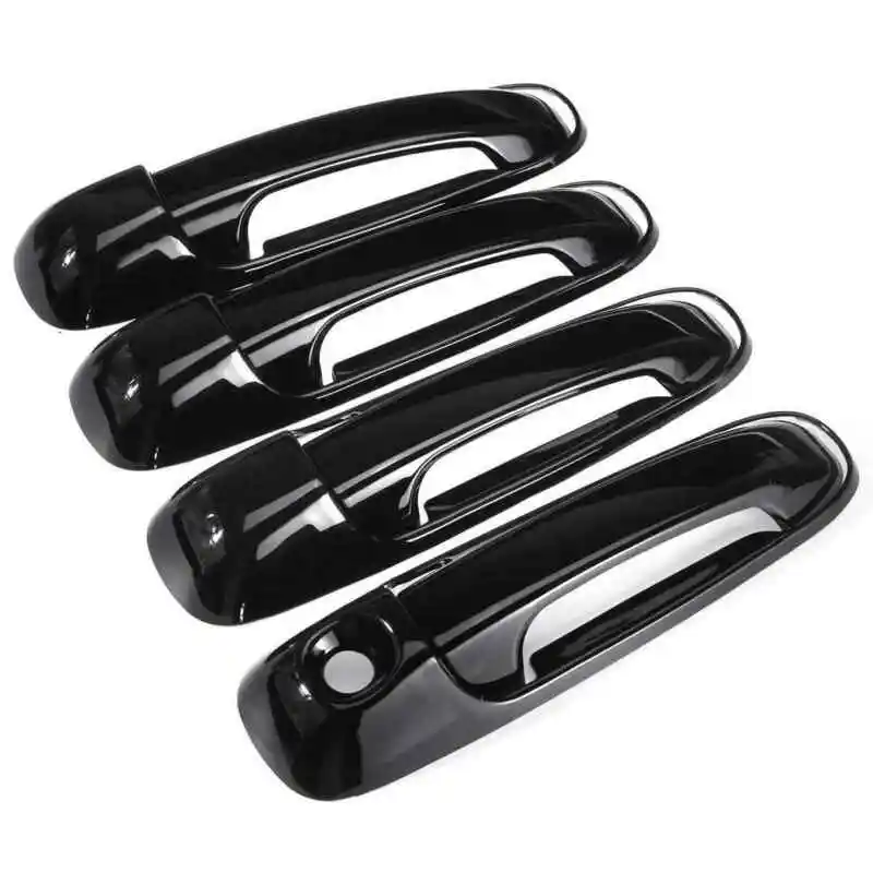 8Pcs/Set Upgrade 4 Door Handle Covers For Dodge Ram 1500 2500 3500 4500 5500 2002 2003 2004 2005 2006 2007 2008 Accessories