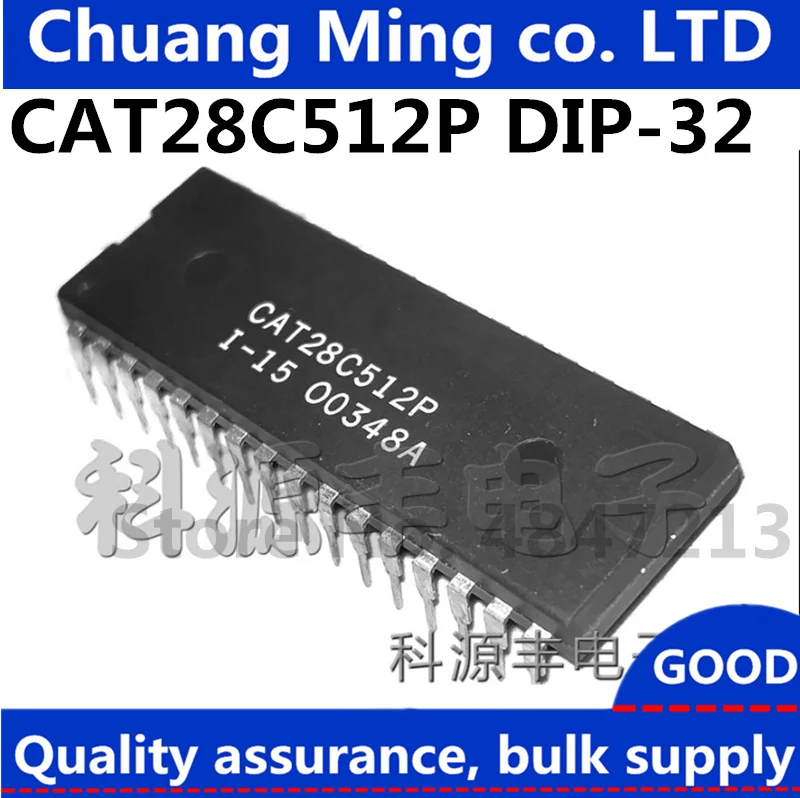

Бесплатная доставка 2 шт./лот CAT28C512P CAT28C512P-12 CAT28C512PI-15 DIP-32 x8 EEPROM