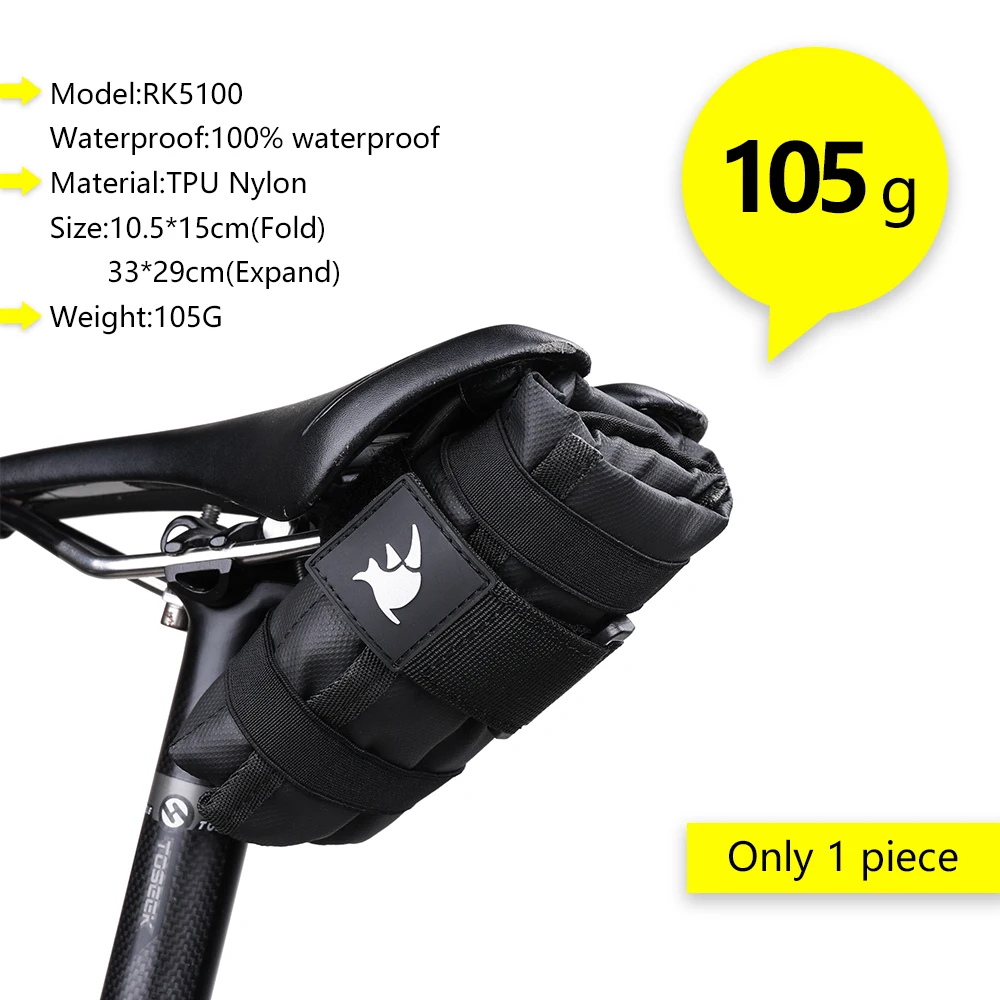 Rhinowalk Fiets Tas Set Waterdichte Fiets Fietsen Zak Sets Fietszadel Stuur Frame Buis Zak Racefiets Reizen Accessoires