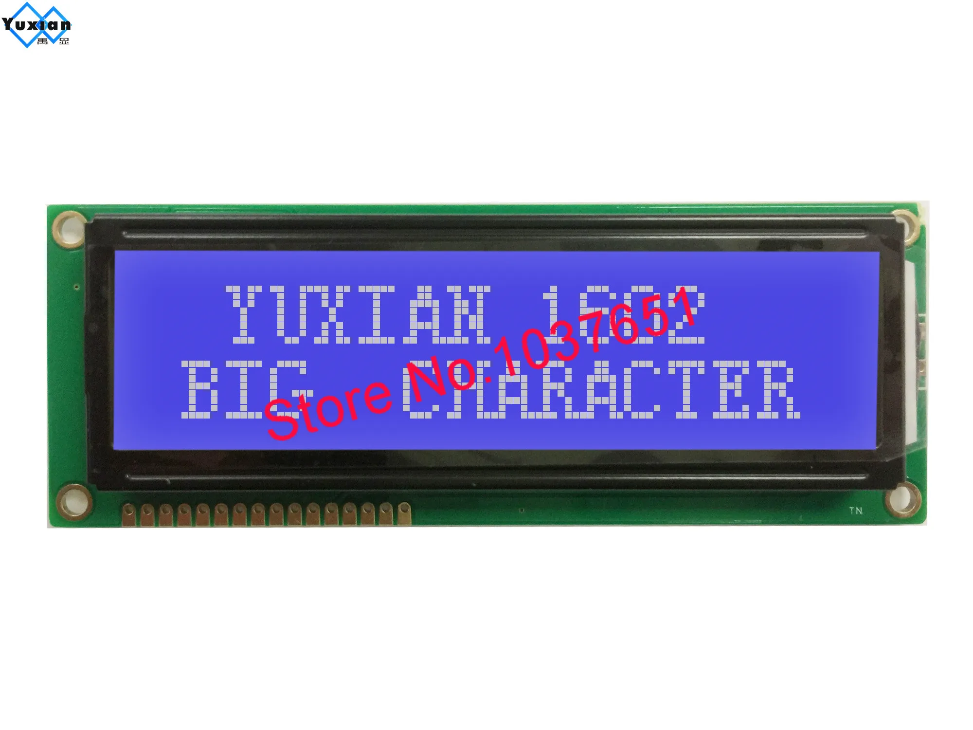 lcd module display 1602 large big character LCM1602B instead WH1602L