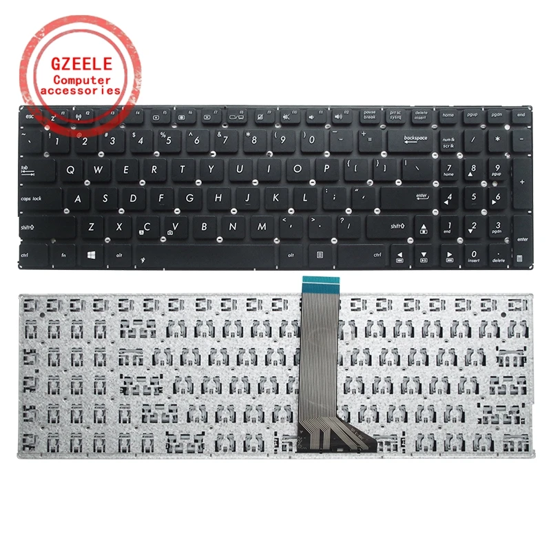 

NEW US Keyboard for ASUS F554L F554LA F554LD F554LI F554LN F554LP Black US laptop Keyboard