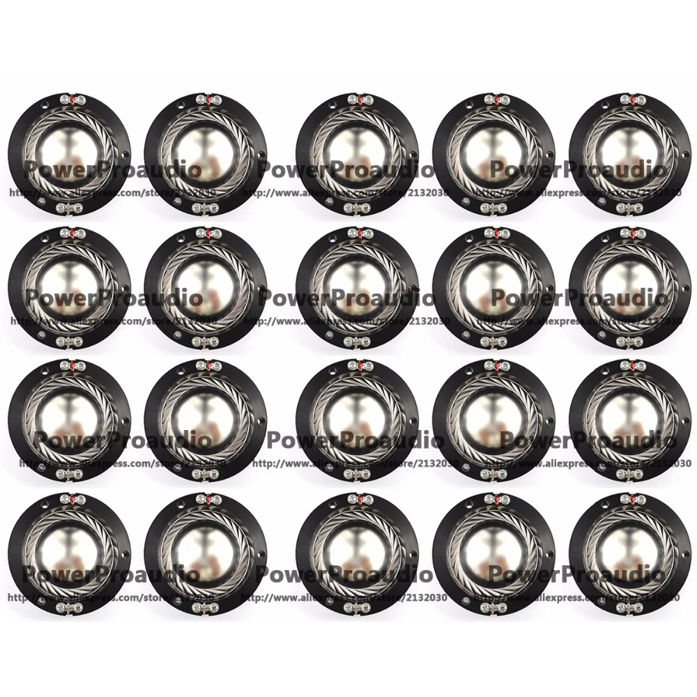 20PCS Replacement Aluminum Diaphragm Fit For Altec Lansing 604, 802, 806 Lansing 807, 808 8Ohm 26420xx 8ohms or 16ohms