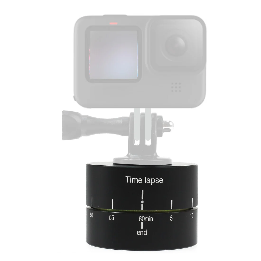 الهاتف المحمول انخفاض الوقت 360 درجة السيارات تدوير ترايبود رئيس تصاعد قاعدة 360 Timelapse لكاميرا Gopro Action SLR التصوير الفوتوغرافي