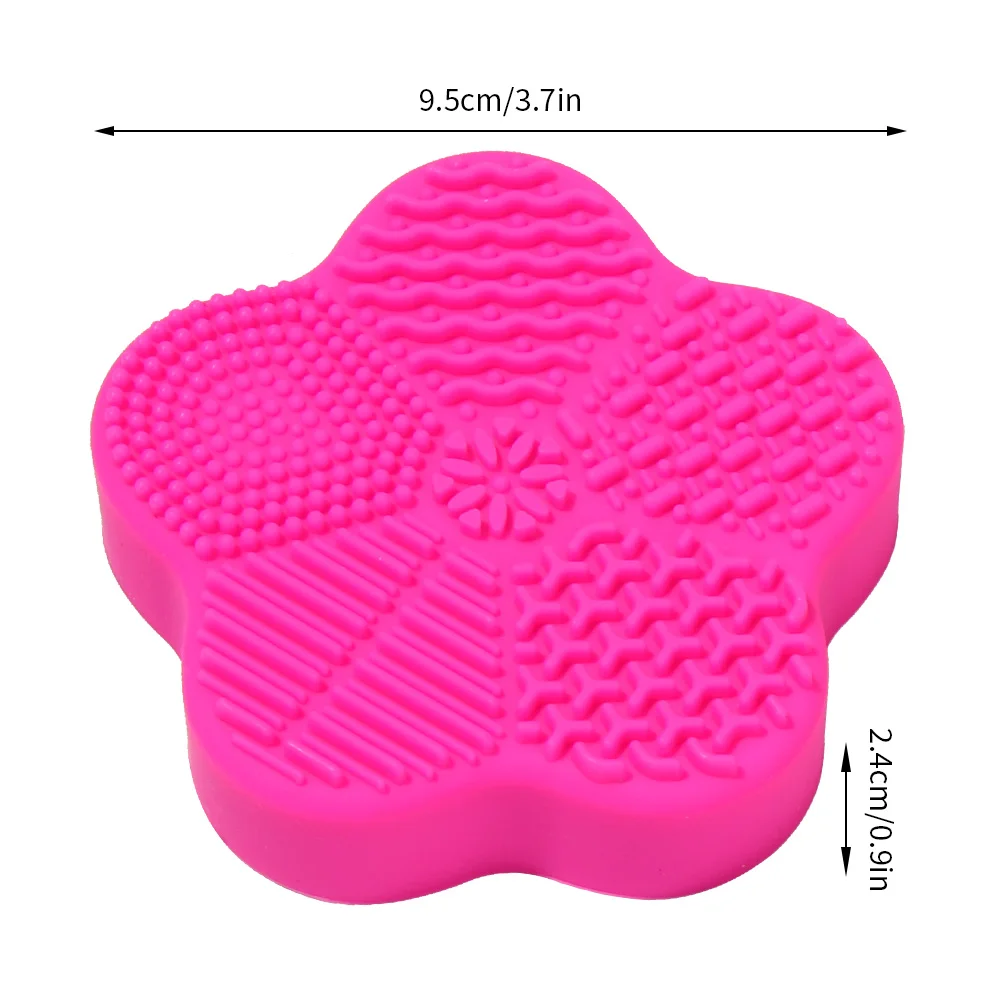 Sponge Cleaning Mat Make Up Washing Silicone Washing Tools Makeup Brush Cleaner Brush Cleaner Pad Silicone Starfish