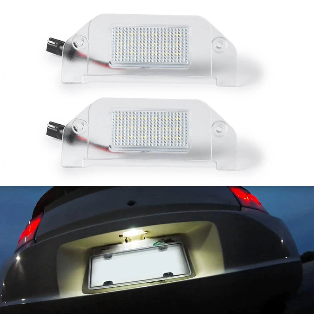 1pc or 2pc For Chrysler 300 300C 300S 2005 2006 2007 2008-2014 For Chrysler Sebring 2007-2010 LED License Plate Tag Lamp Canbus