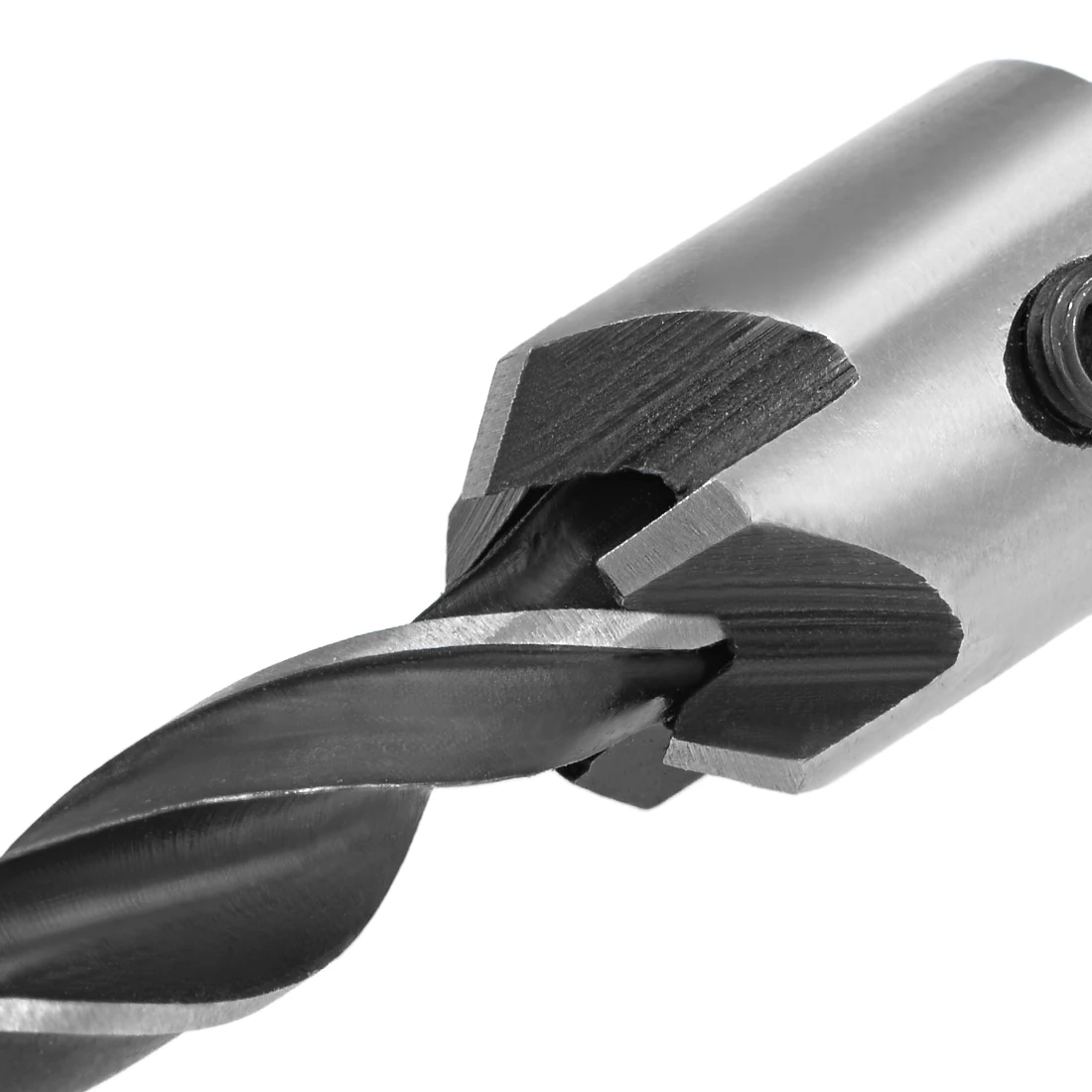 Uxcell 7pc wiertło rozwiercające zestaw części 3-10mm wiertło szybkowymienne Bit w klucz sześciokątny regulowany rozwiertak stolarski Plated dla drewna DIY