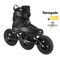 100% Original 2021 Powerslide NEXT SUV Trinity Frame Inline Skates 2*150 3*150mm Chargeable Wheels Off-road Skating Patines