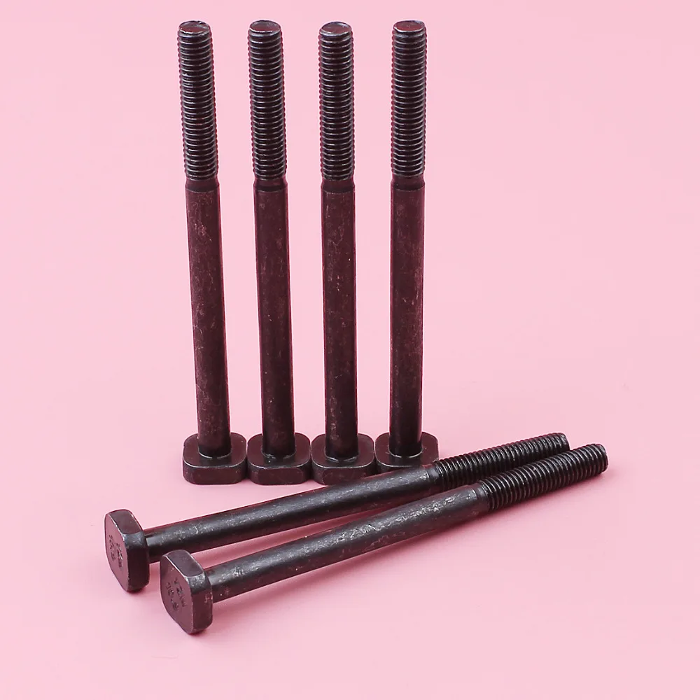6pcs/lot Exhaust Muffler Bolts For Stihl MS180 018 MS170 017 MS 180 170 Chainsaw Garden Tool Part  бензопила