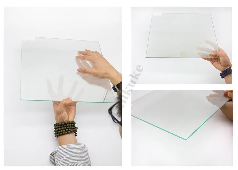 Professionelle Teleprompter Glas Importiert 2mm Spektroskop Ultra-dünne Film Transparent Glas Ohne Geisterbilder