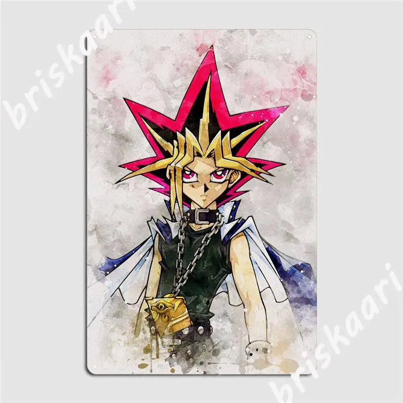 Yami Yugi Metal Sign Wall Pub Home Customize Plaques Tin Sign Posters