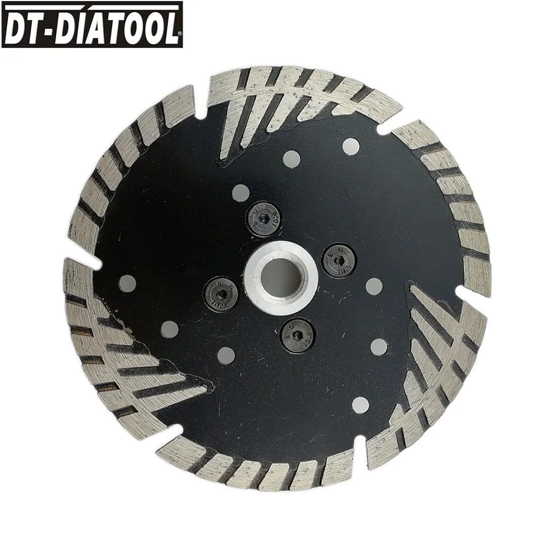 Lames de scie circulaire en diamant pressé à chaud DT-DIATOOL mm/5 ", Protection des dents inclinées 125 – 11, 5 pièces, 5/8