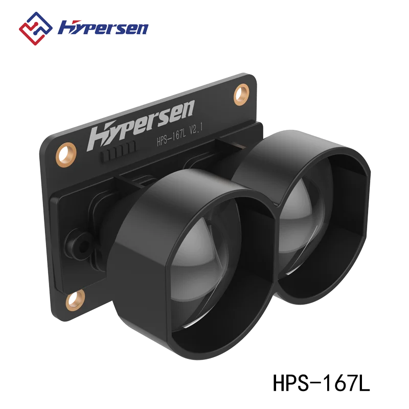 Hypersen HPS-167-L single point ranging sensor obstacle avoidance ToF 50 m lidar module