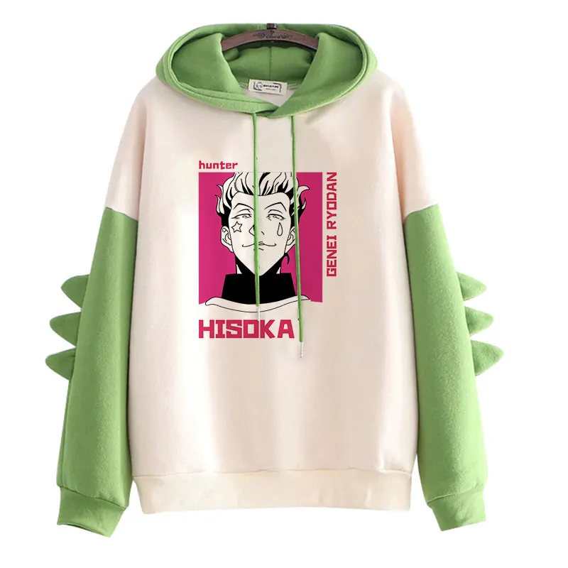 2021 Unisex Hoodies Hunter X Hunter Men Women Pullovers Hoodies Sweatshirts Killua Zoldyck Hisoka 90s Anime Hoody Streetwear Top