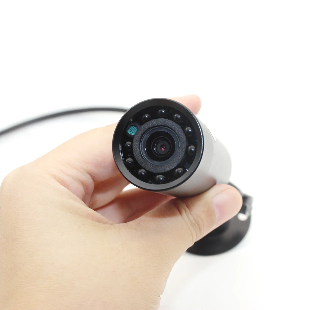 1080P HD PoE Camera Mini Bullet Waterproof Infrared IR Camera 940nm Invisible P2P Web IP Camera Network Video Surveillance
