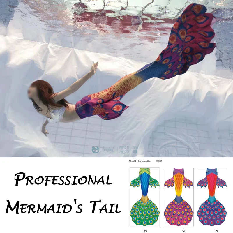 

Mermaid tail Swimsuit Bikini for professional Mermaid course