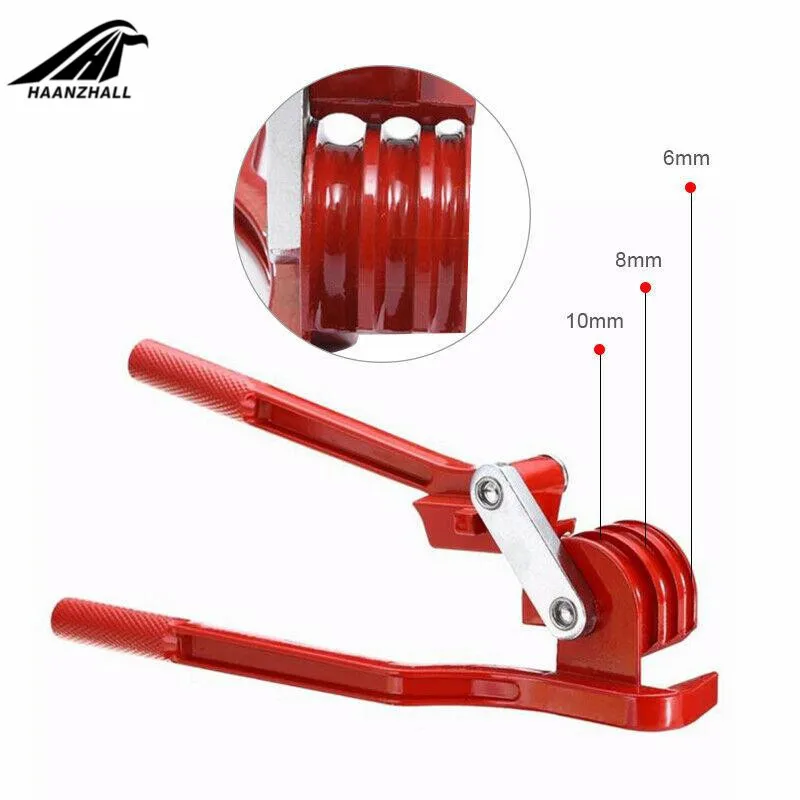 3 in 1 Tubing Pipe Bender 1/4in 5/16in 3/8in Tube Aluminum Copper Steel Fuel Brake Lines
