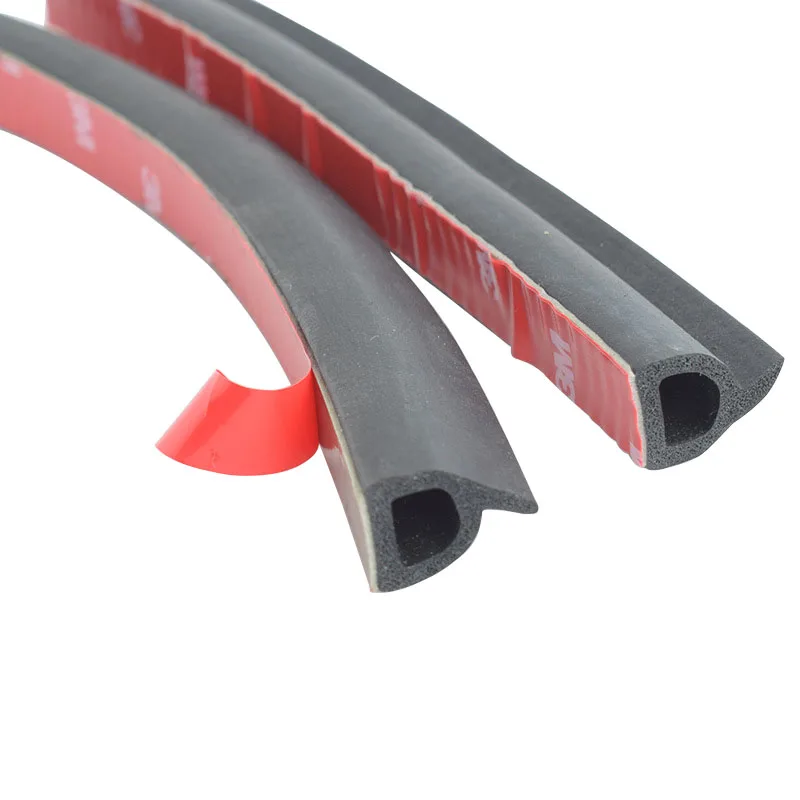 Dust-proof Car Door Sealing Strip Front and Rear Weather Strip Edge Protection Rubber Anti-scratch Strip Suitable for Changan