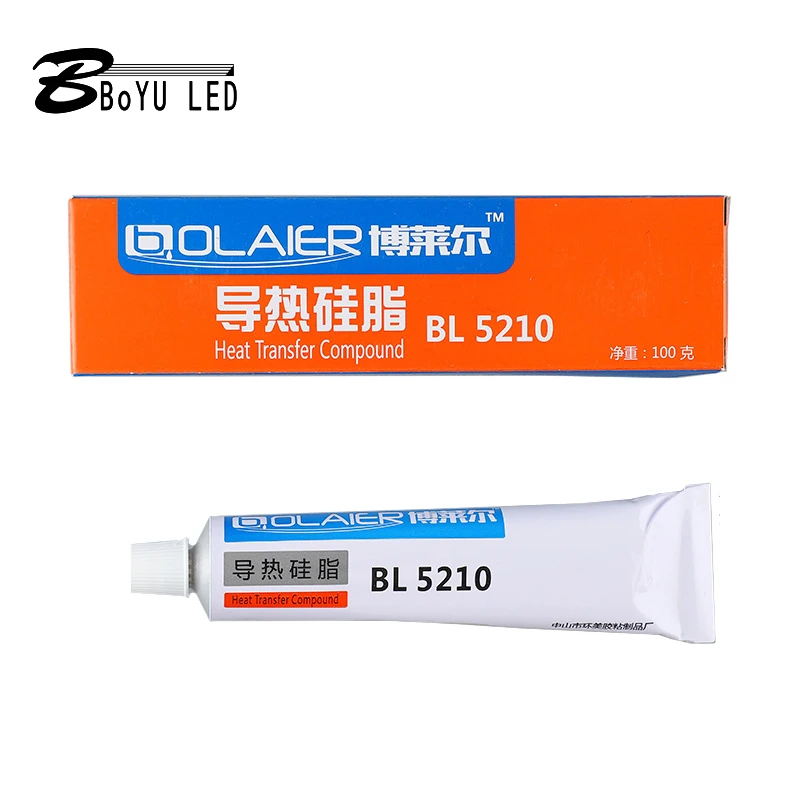 Bolair BL5210 BL5220white high temperature resistant thermal conductive silicone thermal conductive fixing glue