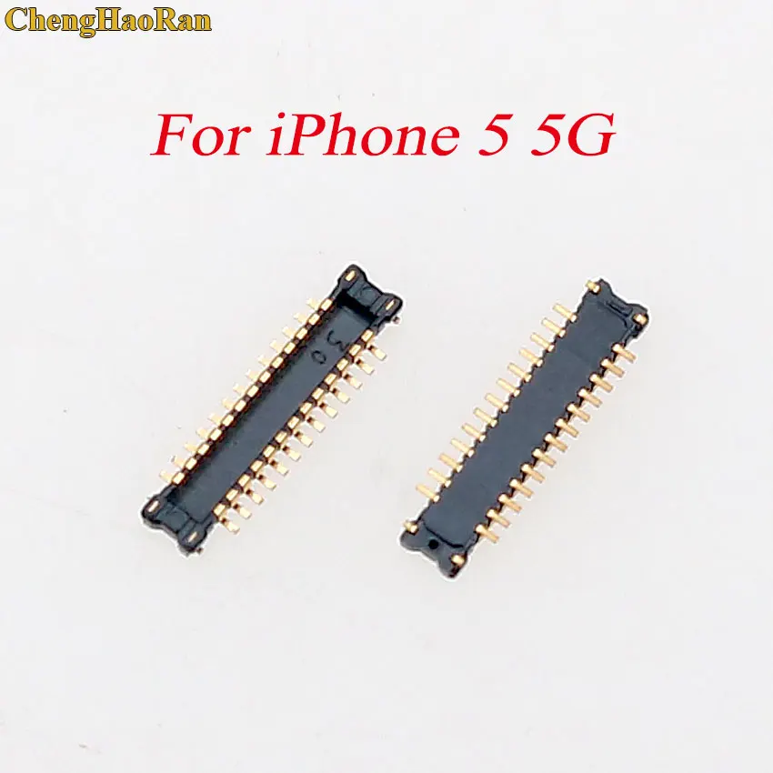 1PCS USB Charging Charger Dock Port Flex FPC Plug Connector on Motherboard mainboard For iPhone 5 5G 5S 6 6G 6S 7 8 plus X