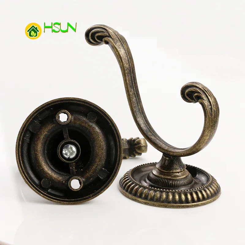 Wall Hook Vintage Antique China Style Behind Door For Home House Clothes Hat Bag Hanger Rack