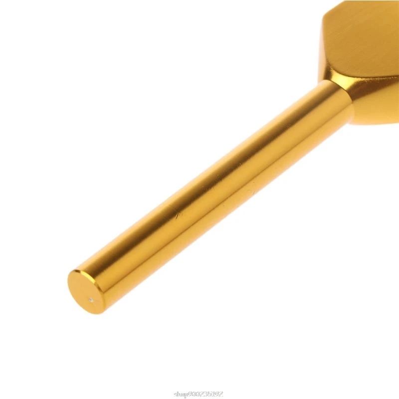 128HZอลูมิเนียมเงินส้อมChakra Hammer Ballเครื่องมือสำหรับSound Healing Therapy Healingเครื่องมือS25 Dropship