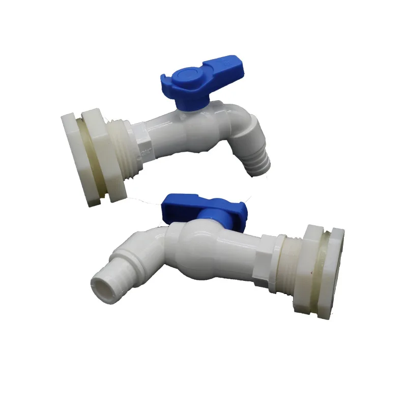 

1PCS Fish Tank Connector Drain Pipe Joints Male Thread 1/2" 3/4" Valve Aquarium Drainage Brew Wine Garden Irrigation Accessories