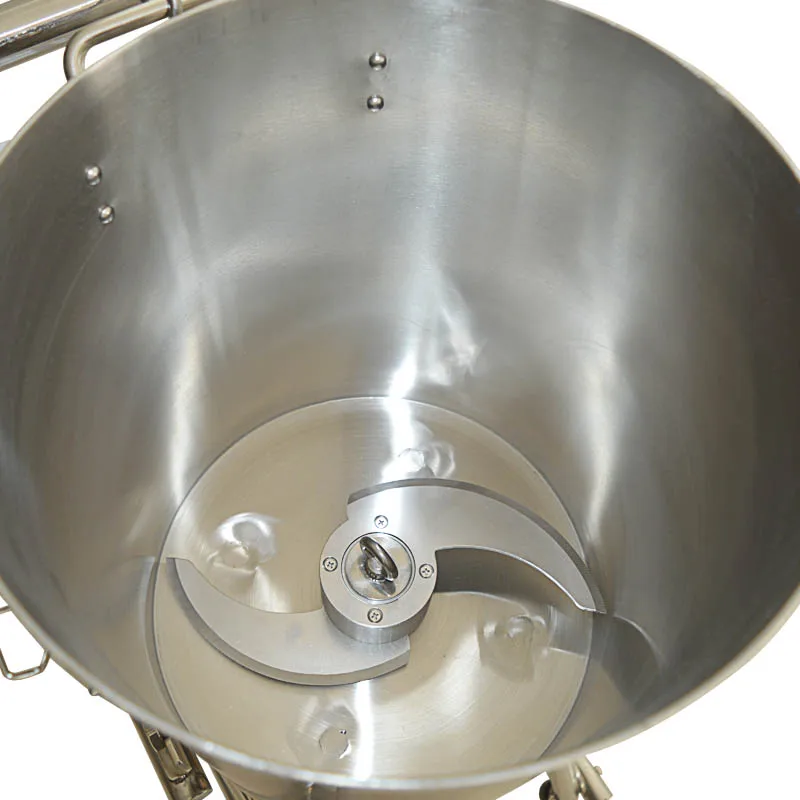 Коммерческий резак 32L, машина для резки мяса/овощей 220 В/110 В, высокоскоростная режущая дробилка, электрический резак для овощей 1500 Вт