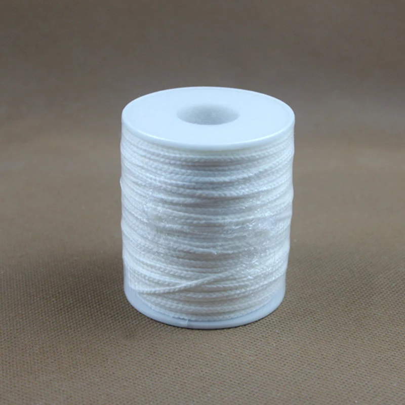 61m Cotton Braid Candle Wick Roll Core Spool Non-smoke DIY Oil Lamps Candles Making Supplies