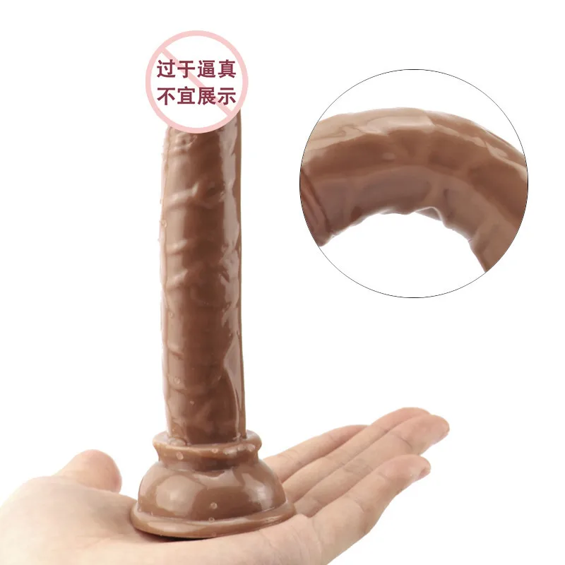 Erotic Soft Jelly Dildo Anal Butt Plug Realistic Penis Strong Suction Cup Dick Toy for Adult G-spot Orgasm Sex Toys for Woman