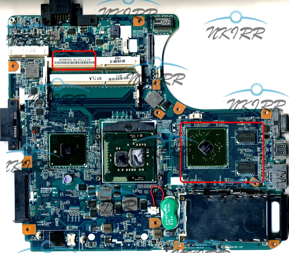 MBX-224 M960 1P009CJ01-8011 A1771575A A1771569A A1771577A A1780048A A1780052A A1771571A for Sony VPC-EA/EB PCG-71211 Motherboard