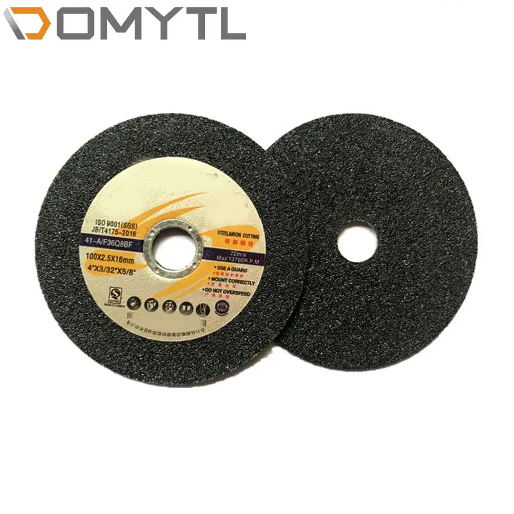 5pcs Metal Stainless Steel Cutting Disc 100mm Double Mesh Grinding Wheel Disc Resin Ultra-Thin Angle Grinder Cutting Disc