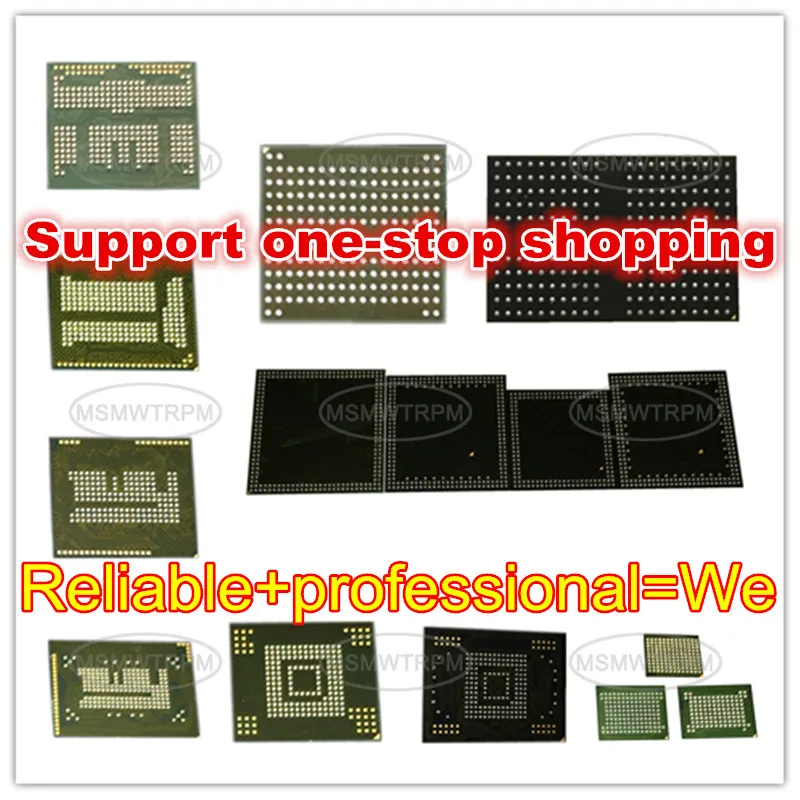 KMQNW0006M-B316 BGA221Ball EMCP 8+8 8GB Mobilephone Memory New Original and Second-hand Soldered Balls Tested OK