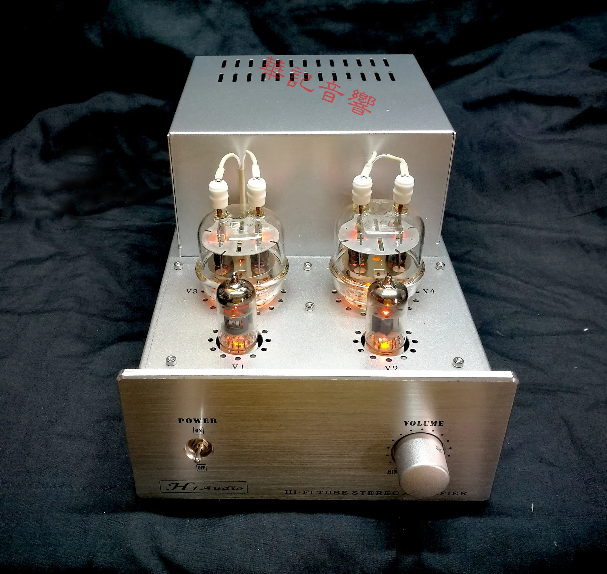 NEWest HUAJI ST-FU32PP 2*10W push-pull tube tube amplifier power amplifier, 28HZ-20KHZ, 6F2 (6U8, ECF82) x2, FU32 (832A) x2