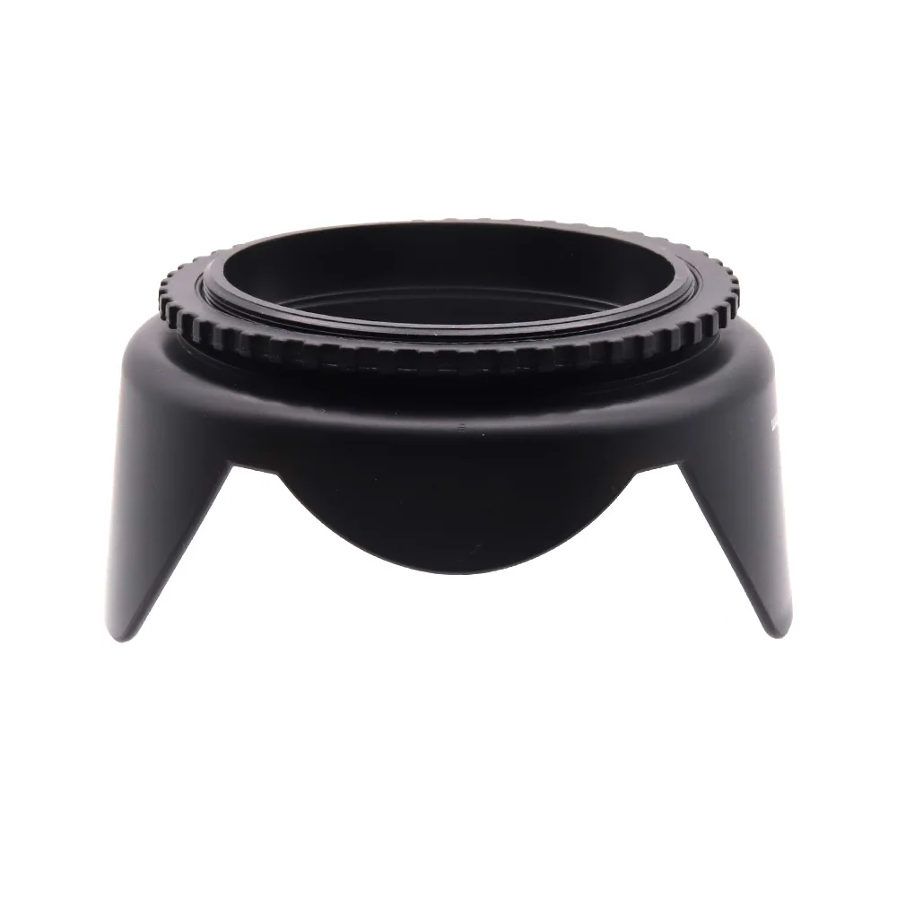 Универсальная лепестковая бленда для объектива 49 52 55 58 62 67 72 77 82 мм завинчиваемая Замена для Canon Nikon Sony и т. д.