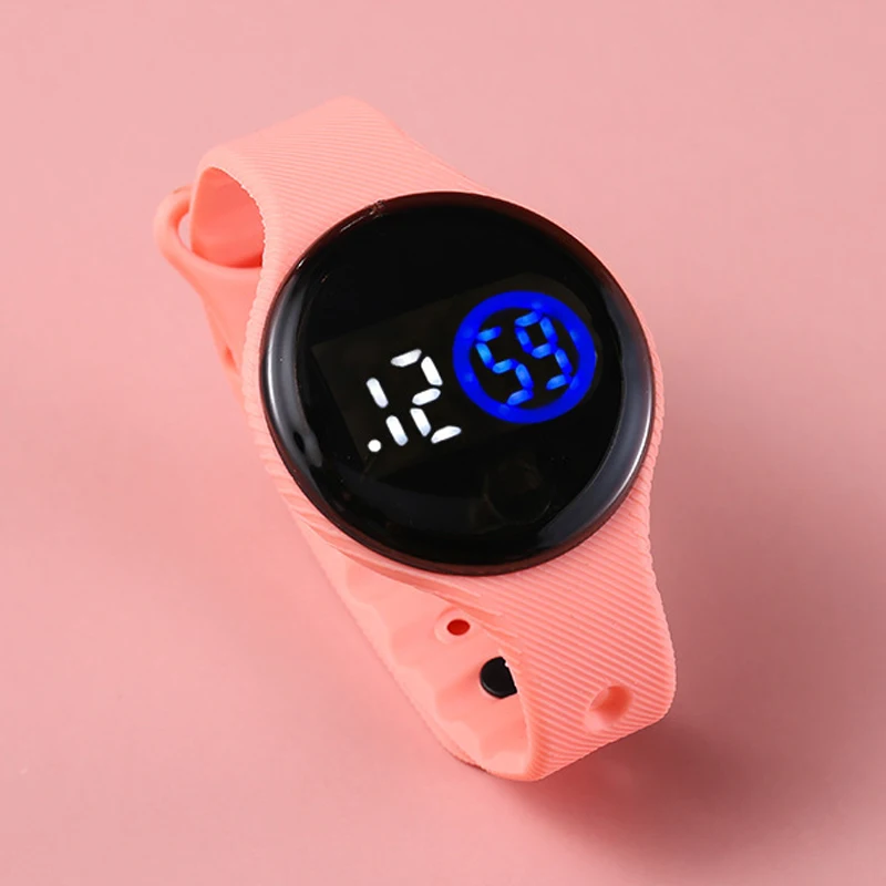 

Waterproof Electronic LED Digital Relogio Infantil Sport Kids Watch Jelly Strap Children Wristwatch Fashion Girls Watch Boy Gift