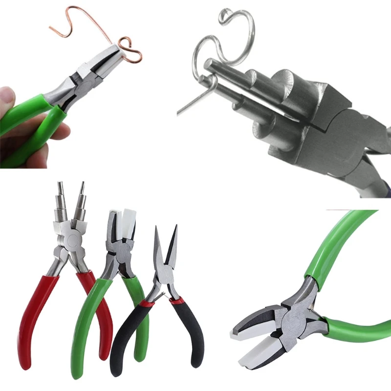 

Round Nose Pliers&Wire Cutter for Jewelry Repair/Wire Wrapping Jewelry Tools Multiple Fuction Pliers