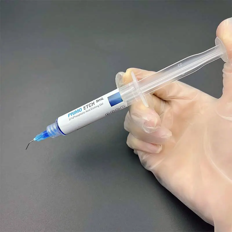 10pcs/lot 37% Phosphoric Acid Etching Gel for Enamel and Dentin Etching 5ml per syringe