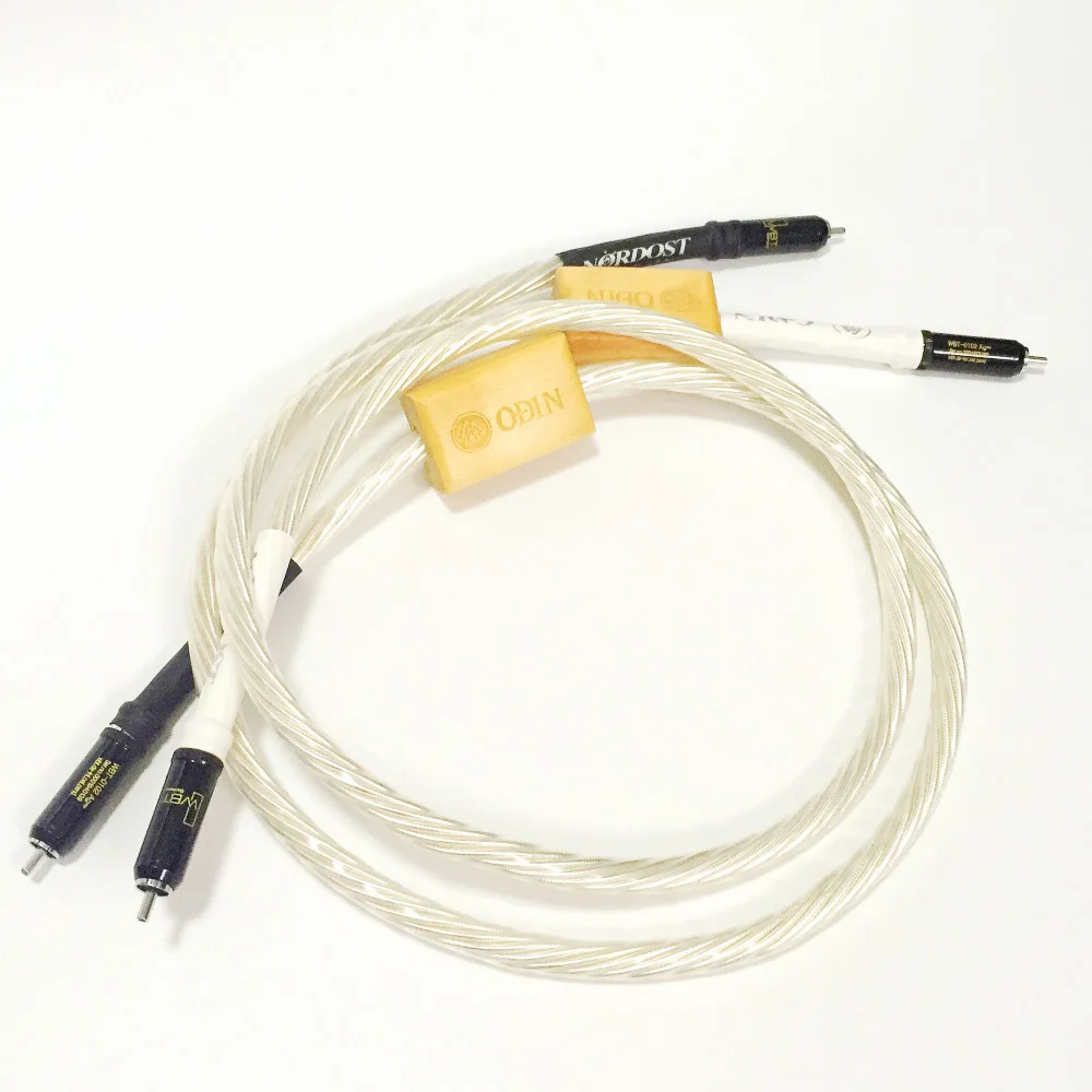 Nordost Odin Supreme Reference Interconnect audio cable interconnect cable RCA WBT-0102Ag connector Vinshle