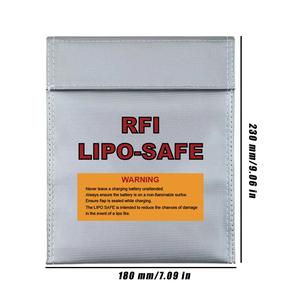 CNHL Lipo Safe Bag Fireproof Bag 325x255mm 230x180mm Lipo Battery Safety Case Guard Fire Safe Charge Sack Nylon Portable Cover