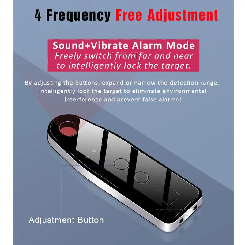 Mini Detector de espejo para cámara antiespía, buscador de señal infrarroja RF para GSM, rastreador GPS, cámara oculta inalámbrica